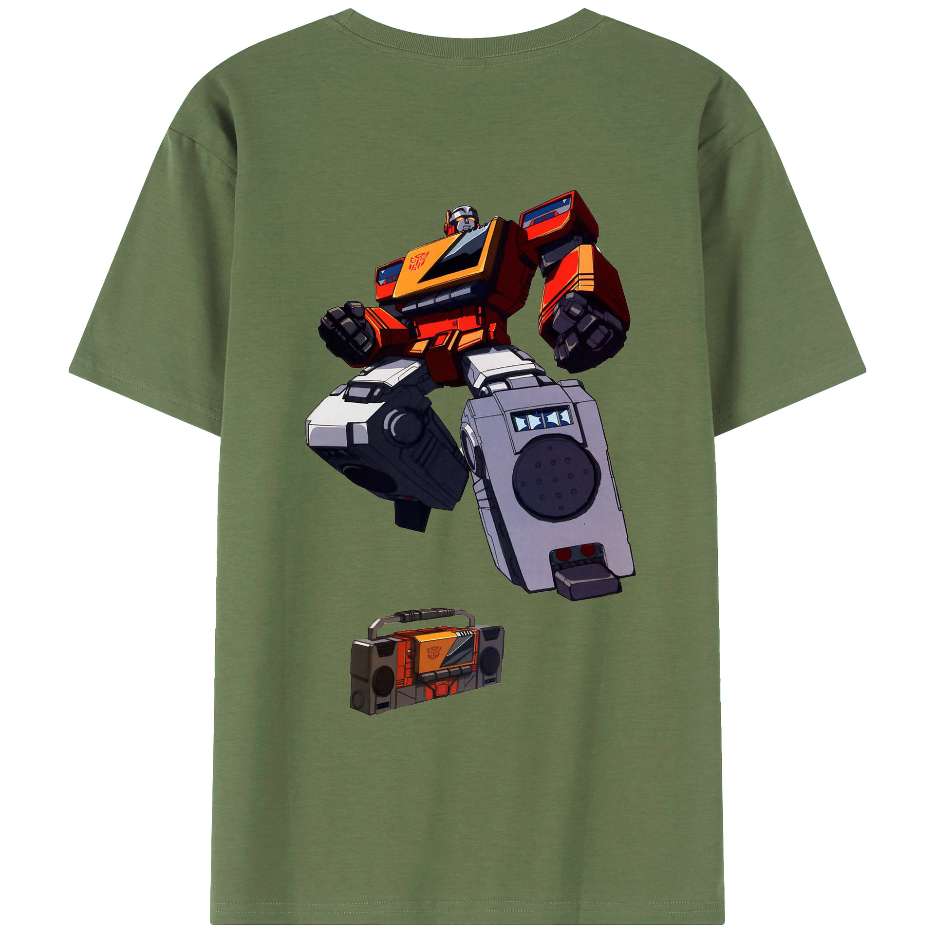 （画像用）  綿100％ メンズ半袖Tシャツ（バックプリント） 通気性